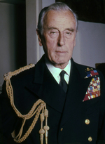 Portrait of Earl Louis Mountbatten, taken at his home in Belgravia, London, England, United Kingdom, 1976