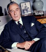 Earl Louis Mountbatten at his apartment in Belgravia, London, England, United Kingdom, 1973