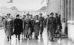 Heinrich Himmler and Anton Mussert at Dachau Concentration Camp, Germany, 20 Jan 1941, photo 1 of 2