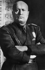 Portrait of Benito Mussolini, circa 1930s