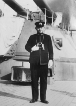 Mitsumasa Yonai as commander in chief of the Combined Fleet, 1937