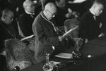 Zhang Jinghui speaking at the Greater East Asia Conference, Tokyo, Japan, 5 Nov 1943, photo 1 of 2