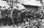 Semyon Timoshenko and Georgy Zhukov observing the autumn field exercises of the Kiev Military District, Ukraine, 1940