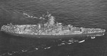 USS Alabama departing Pearl Harbor, US Territory of Hawaii, 10 Sep 1945