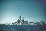 USS Alabama during her shakedown period, Casco Bay, Maine, United States, Dec 1942