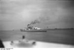 Battleship Bismarck in port, 1940-1941, photo 1 of 2