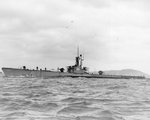 USS Boarfish off Mare Island Navy Yard, Vallejo, California, United States, 1946