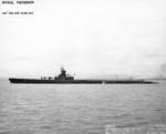 USS Flier at Mare Island Naval Shipyard, Vallejo, California, United States, 20 Apr 1944, photo 1 of 4