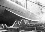 Helena under construction at New York Navy Yard, Brooklyn, New York, United States, 27 Aug 1938