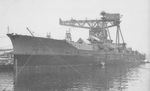 Japanese battlecruiser Hiei fitting out at Yokosuka, Japan, 20 Sep 1913