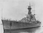 HMS Hood at the Panama Canal Zone, Jul 1924