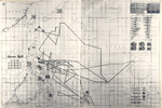 Map showing wartime track of USS Intrepid