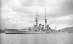 Japanese battlecruiser Kirishima at Sasebo, Japan, 21 Dec 1915