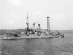 USS Idaho in the Hudson River off Fort Lee, New Jersey, United States, 1909