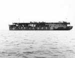 Long Island, probably off Norfolk, Virginia, United States, 10 Nov 1941; note seven SOC-3A and one F2A aircraft on deck