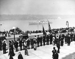 Louisville at Memorial Day ceremonies, New York City, 31 May 1934