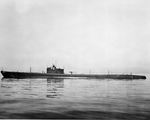 USS Perch off Groton, Connecticut, United States about the time of her completion, circa fall 1936, photo 1 of 2