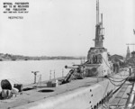 USS Puffer in Mare Island Naval Shipyard, California, United States, 20 Nov 1944, photo 2 of 2