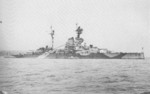 Battleship Arkhangelsk, Scapa Flow, Scotland, United Kingdom, 30 May 1944, photo 1 of 2