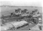 American submarines S-24, S-25, and S-28 at Groton, Connecticut, United States, 4 May 1923