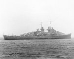 San Diego in Boston Harbor, Massachusetts, United States, 10 Jan 1942