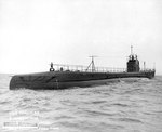 Seal during her trials, off Provincetown, Massachusetts, United States, 5 Mar 1938, photo 1 of 2