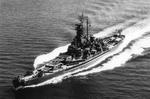 USS South Dakota in Puget Sound, Washington, United States, 21 Aug 1944, photo 1 of 4.