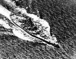 South Dakota underway during shakedown in the Atlantic, Jul 1942, photo 1 of 2