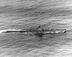 Tautog underway, 29 May 1945