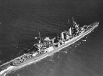 Tuscaloosa underway, 7 Oct 1942