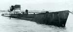 Argentinean Navy personnel inspecting captured German submarine U-530, Mar del Plata, Argentina, mid-Jul 1945