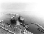 USS Intrepid and USS Wasp at Naval Air Station Quonset Point, Rhode Island, United States, 23 Sep 1970