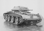 Cruiser Mk V Covenanter III tank of the pilot model, 1940s