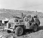 Heavily armed and specially modified jeep of British L Detachment SAS, North Africa, early 1943, photo 2 of 4