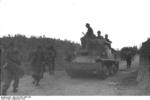 Italian-built L6/40 light tank with German markings, Albania, Sep 1943