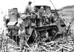 M3 Gun Motor Carriage of US 2nd Marine Division, Tinian, Mariana Islands, 30 Jul 1944