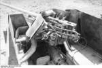 Close-up view of a PaK 40 gun mounted on a Marder II tank destroyer, Kharkov, Ukraine, early 1943, photo 5 of 7