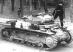 German Panzer II Ausf b light tank, circa 1940s