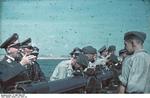 German gunboat with 8.8 cm FlaK gun on the Black Sea off Constanta, Romania, Jul 1941, photo 4 of 4