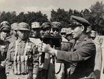 Sun Li-jen with a M3 submachine gun, China, circa 1944