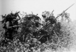 Chinese crew of a Solothurn 20 mm S5-106 anti-aircraft gun, 1930s