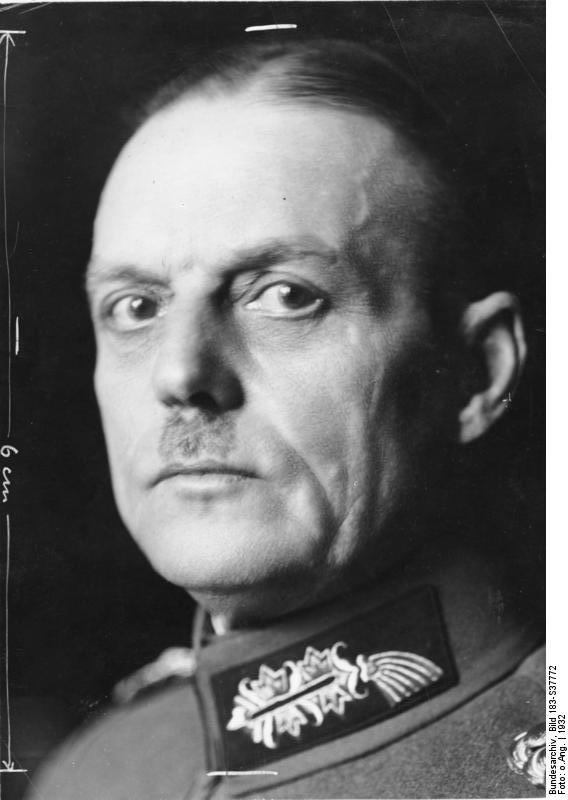 Portrait of Gerd von Rundstedt, 1932