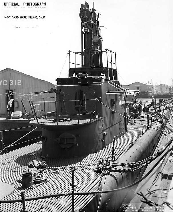 Sargo at Mare Island Navy Yard, Vallejo, California, United States, 24 Aug 1944